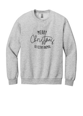 Unisex Crewneck - Merry Christmas Ya Filthy Animal