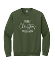Unisex Crewneck - Merry Christmas Ya Filthy Animal